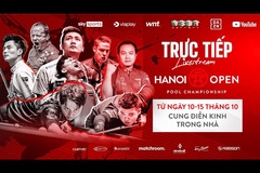 TRỰC TIẾP Hanoi Open Pool hôm nay 14/10: Ko Ping Chung vs Kyle Amoroto