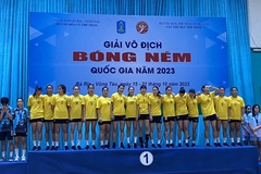 Hà Nội và TP. HCM tái hiện màn so kè hấp dẫn ở giải vô địch bóng ném quốc gia 2023
