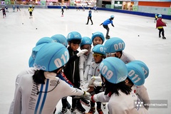 Các VĐV nhí "hâm nóng" sân băng đầy thú vị trong ngày hạ màn giải Vô địch trượt băng trẻ quốc gia 2023