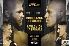 Xem trực tiếp UFC 295: Jiri Prochazka vs Alex Pereira ở đâu, kênh nào?