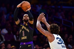 Los Angeles Lakers phá kỷ lục 3 điểm trong ngày thắng đậm Memphis Grizzlies