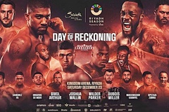 Lịch thi đấu Boxing "Day Of Reckoning": Anthony Joshua và Deontay Wilder thượng đài