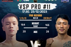 VSP Pro 11: HCV Muay trẻ thế giới đối đầu nhà vô địch SEA Games trên sàn Boxing