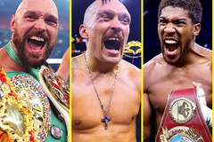 Tyson Fury, Anthony Joshua, Usyk và "cú sốc" trên BXH Top 10 tay đấm hạng nặng năm 2023 của The Ring