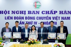 Liên đoàn bóng chuyền Việt Nam tổ chức hội nghị ban chấp hành nhìn lại năm 2023 nhiều dấu ấn