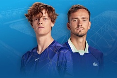 Trực tiếp chung kết quần vợt Úc Mở rộng 2024: Medvedev vs Sinner