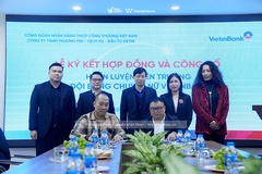 HLV tuyển bóng chuyền nữ quốc gia Nguyễn Tuấn Kiệt hoàn tất màn tái xuất trong mơ với VietinBank