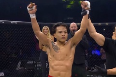 Hồ Tuấn An thắng nghẹt thở đầu năm mới, đường đến UFC ngay trước mắt
