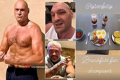 Tyson Fury dùng "thức ăn đặc biệt" chữa nhanh vết rách ở mắt để kịp so găng với Usyk