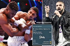 Anthony Joshua đấm knock-out Francis Ngannou khiến rapper Drake mất cả triệu đô la