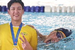 VĐV Nga bất ngờ xuất hiện ở giải bơi bể 25m VĐQG, kém HCV của Hoàng Quý Phước đến 43 giây