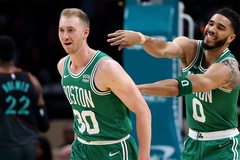 Tay ném lạ vượt qua Jayson Tatum, phá kỷ lục 3 điểm của đội nhất bảng Boston Celtics