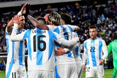 Bảng xếp hạng FIFA: Tuyển Argentina hoàn tất 1 năm đứng nhất