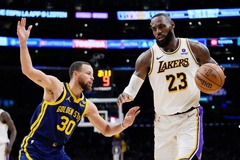 Nhận định bóng rổ NBA - Los Angeles Lakers vs Golden State Warriors ngày 10/4: LeBron James đối đầu Stephen Curry