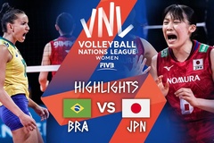 Trực tiếp bóng chuyền VNL 2024 ngày 28/5: Nhật Bản thử lửa Brazil