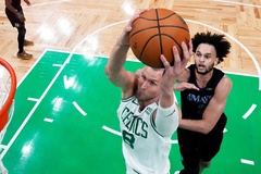 Kristaps Porziņģis tái xuất cực mạnh, Boston Celtics thắng đậm Dallas ở Game 1 NBA Finals 2024
