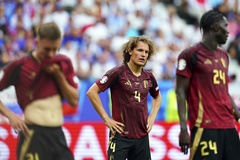 7 thống kê tạo nên trận thua gây sốc của Bỉ ở Euro 2024