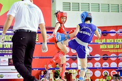 Nhiều gương mặt triển vọng tỏa sáng ở giải Vô địch trẻ Kickboxing miền Nam 2024