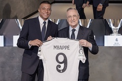 Trực tiếp lễ ra mắt của Kylian Mbappe tại Real Madrid