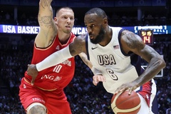 LeBron James gánh cả đội trên vai, tuyển Mỹ thắng nghẹt thở nhà vô địch FIBA World Cup 2023