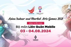 Kết quả Liên Quân vòng tuyển chọn Asian Indoor and Martial Arts Games 2021