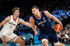 Nikola Jokic có triple-double, Serbia giành huy chương đồng đầu tiên với bóng rổ Olympic