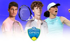 Lịch thi đấu tennis Cincinnati Open 2024 hôm nay mới nhất