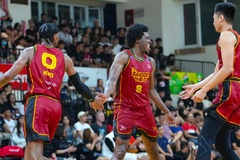 Dội mưa 3 điểm, Saigon Heat dẫn trước Cantho Catfish 1-0 ở VBA Finals 2024