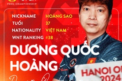 Hoàng sao là suất Wildcard cuối cùng của đội châu Á dự Reyes Cup 2024