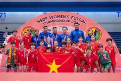 Futsal nữ Việt Nam vô địch ngay trên đất Thái Lan