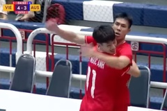 Quật ngã Australia, futsal Việt Nam hẹn gặp Thái Lan hoặc Indonesia ở chung kết