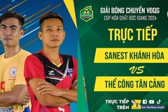 Link trực tiếp giải bóng chuyền VĐQG ngày 21/11: Sanest Khánh Hoà vs Thể Công