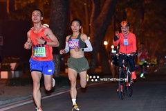 Kỷ lục gia Nguyễn Thị Oanh: "Đường chạy 21 km Viettel Marathon Hà Nội giúp VĐV và runners sải bước đến thành tích tốt""