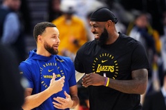 LeBron James cùng Stephen Curry làm nên lịch sử sau cuộc thư hùng Lakers vs Warriors mãn nhãn