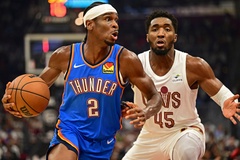 Cleveland Cavaliers thắng nghẹt thở OKC Thunder: Mãn nhãn đại chiến hai đội đầu bảng NBA