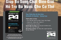 Herbalife 24 Hydrate Hương cam giúp bù nước, bù điện giải