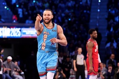 Kết quả NBA All-Star 2025: Đội hình "anh già" Stephen Curry, LeBron James cùng các đổng đội vô địch