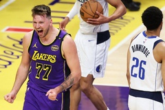 Luka Doncic "phục thù" thành công Dallas Mavericks, đi vào lịch sử Lakers với triple-double