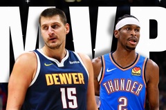 Bốn lần ghi 50 điểm trong năm 2025, Shai Gilgeous-Alexander quyết tranh MVP với Nikola Jokic