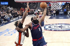 James Harden “hồi xuân” với trận đấu 50 điểm, LA Clippers giải mã ngựa ô Detroit Pistons