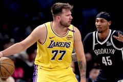 Luka Doncic có triple-double, LA Lakers vẫn gục ngã trước đội hạng 12 miền Đông