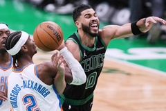 Đánh bại ĐKVĐ Boston trong trận đấu 100 quả 3 điểm, OKC Thunder chốt vé Playoffs thứ hai ở NBA