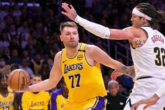 Luka Doncic chỉ cần 1 hiệp để ghi 21 PTS, Los Angeles Lakers thắng dễ Denver Nuggets trên sân nhà