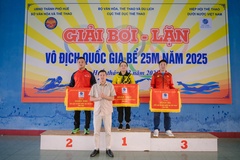 TPHCM độc chiếm ngôi nhất toàn đoàn giải bơi – lặn bể 25m VĐQG