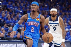 Mừng danh hiệu MVP, Shai Gilgeous-Alexander đưa OKC lên dẫn 2-0 ở chung kết miền Tây NBA Playoffs 2025