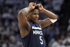 Hai năm liền bị loại ở chung kết miền Tây, Anthony Edwards có động thái bất ngờ hậu NBA Playoffs