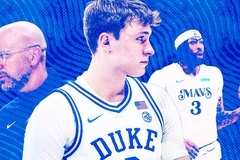 "Cậu bé vàng" Cooper Flagg cập bến Dallas Mavericks: Sự xoa dịu hậu bom tấn Luka