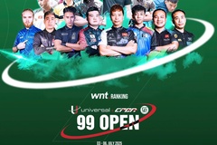Lịch thi đấu Universal CPBA 99 Open 2025 hôm nay ngày 3-7