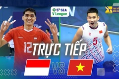 Link trực tiếp bóng chuyền nam SEA V.League hôm nay 12/7: Việt Nam vs Indonesia