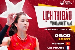 Lịch thi đấu bóng chuyền hôm nay ngày 13/7